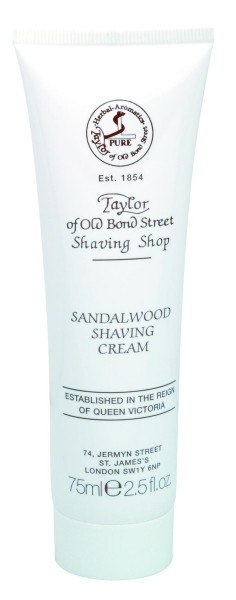 Sandalwood Luxury Shaving Cream Tube