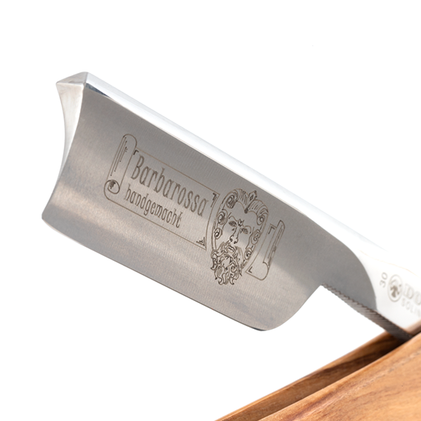 Rasiermesser 5/8" Karbon | Barbarossa Olivenholz