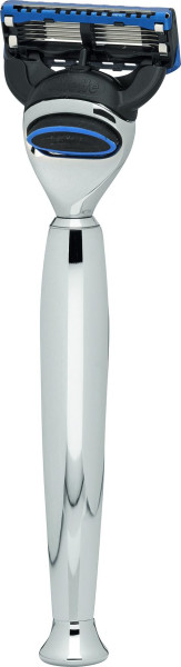 5-Klingen-Rasierer Gillette® Fusion™Metall glänzend "Serie Premium Design MILANO"
