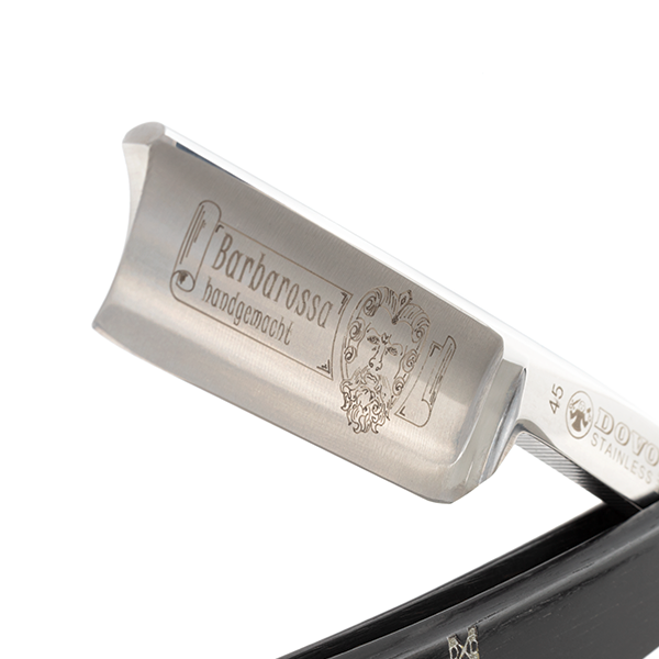 Rasiermesser 5/8" Karbon | Barbarossa Ebenholz